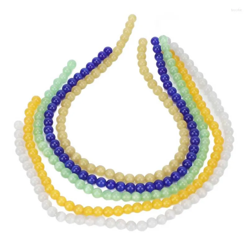 Bracelet bijoux pierre perle 5 cordes fabrication de collier pour artisanat bricolage