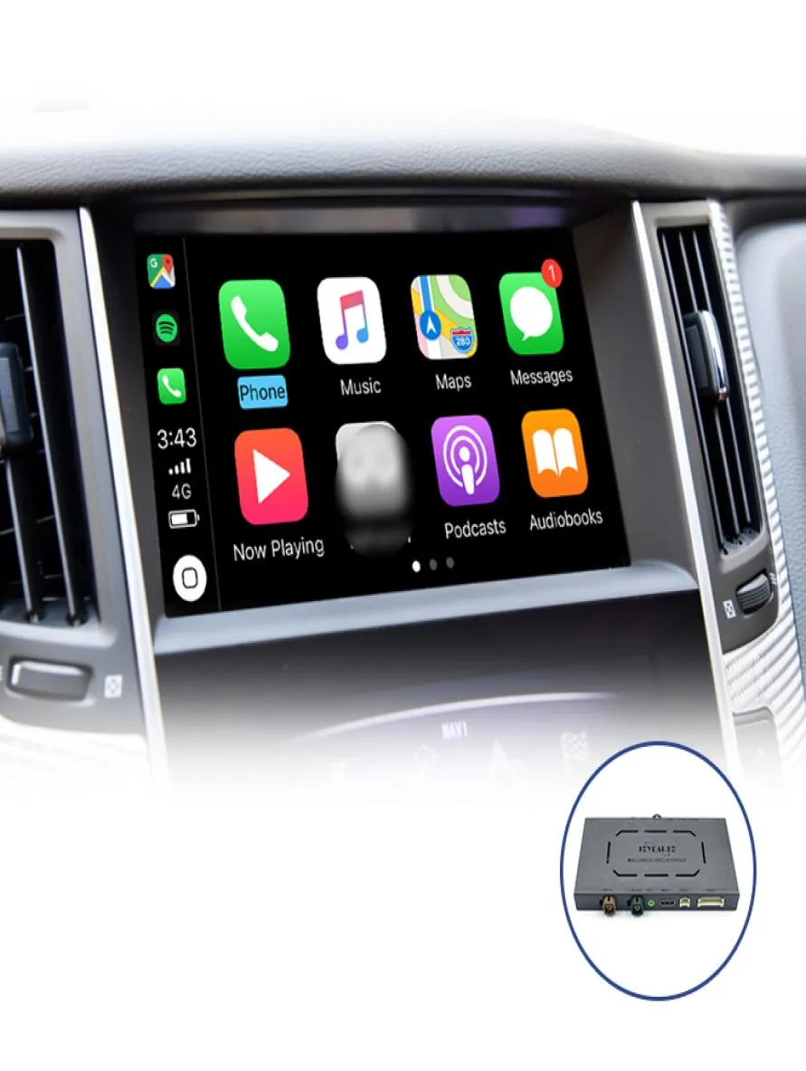 Joyeauto Wireless Apple Carplay Retrofit Infiniti 20152019 Q50 Q60 Q50L QX50 Auto Play Smart Box