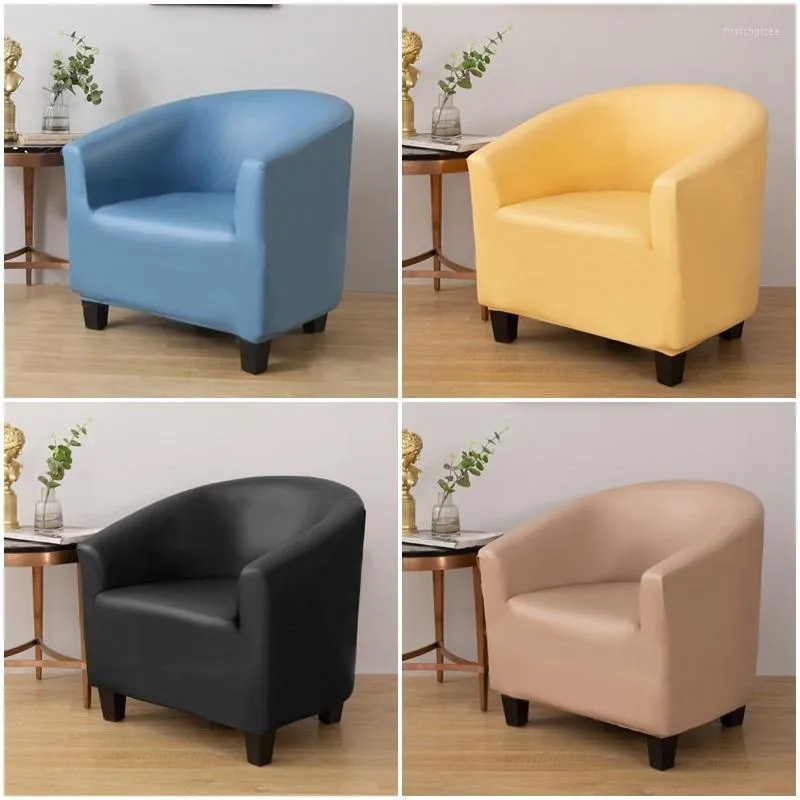 Waterproof PU Leather Tub Chair Covers Dunelm Anti Dirty Club Slipcover For Living Room Furniture From Firstchoicee 32.72 DHgate.Com