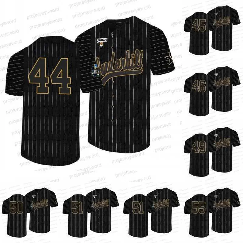 Baseball Jersey: Vanderbilt Commodores College World Series Jersey Donye  Evans, Alan Espinal, Gage Bradley, Ryan Keenan, Luke Murphy, Bleday, 