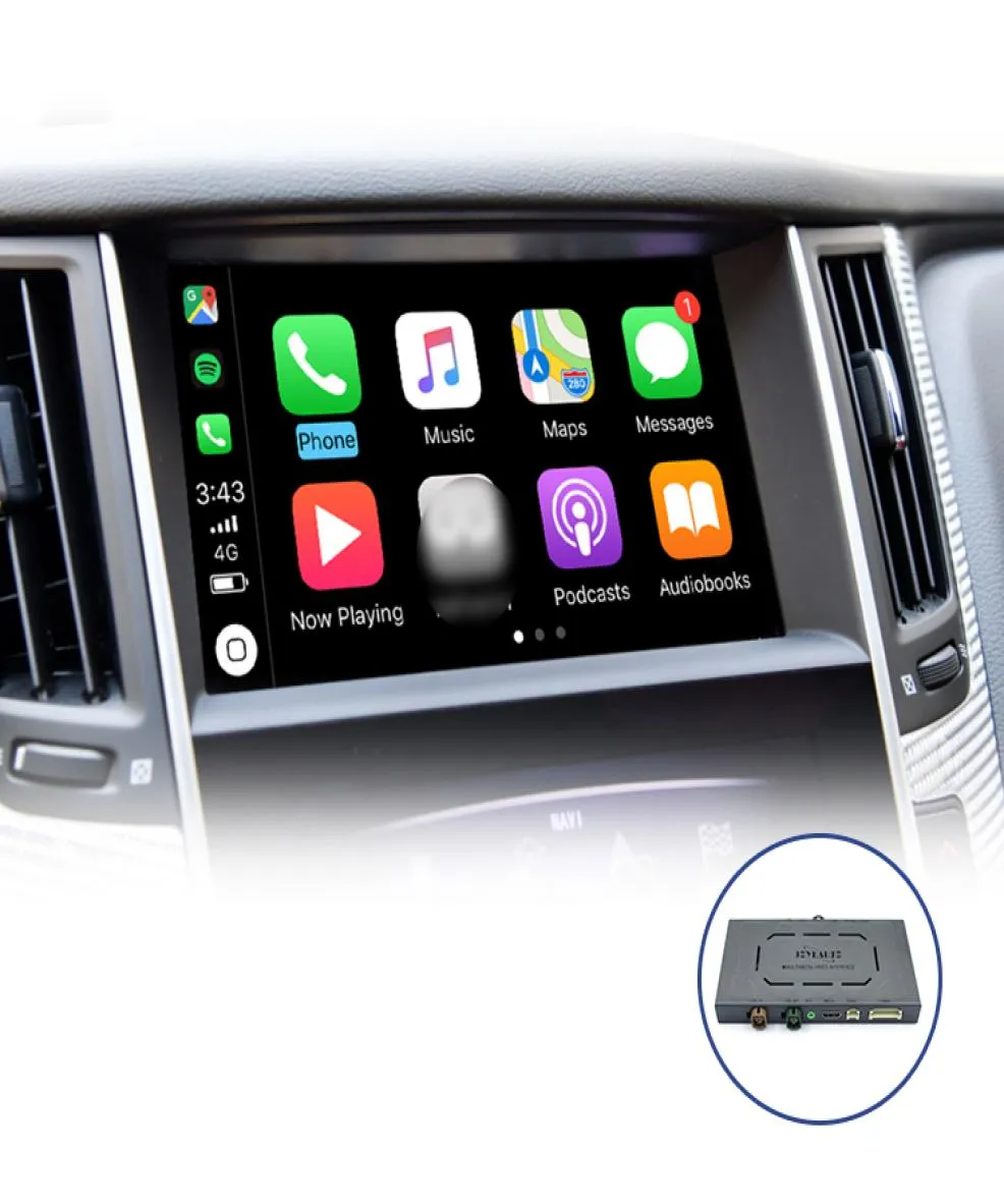 Joyeauto Wireless Apple Carplay Retrofit For Infiniti 20152019 Q50 Q60