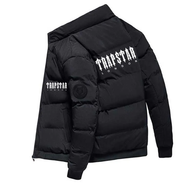 남성 자켓 Trapstar New Mens 겨울 및 코트 겉옷 2022 London Parkas Jacket 윈드 브레이커 두꺼운 따뜻한 남성 Y2211