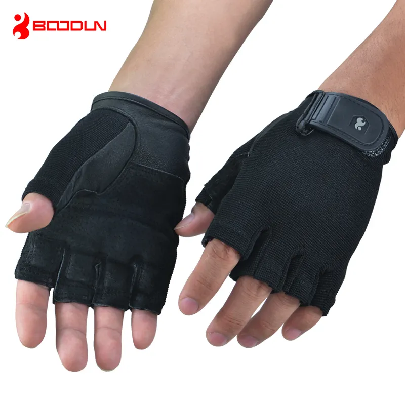 Gants de sport BOODUN Gym Hommes Femmes Crossfit Fitness Demi Doigt Haltère Workout Haltérophilie Formation Sport pour 221104