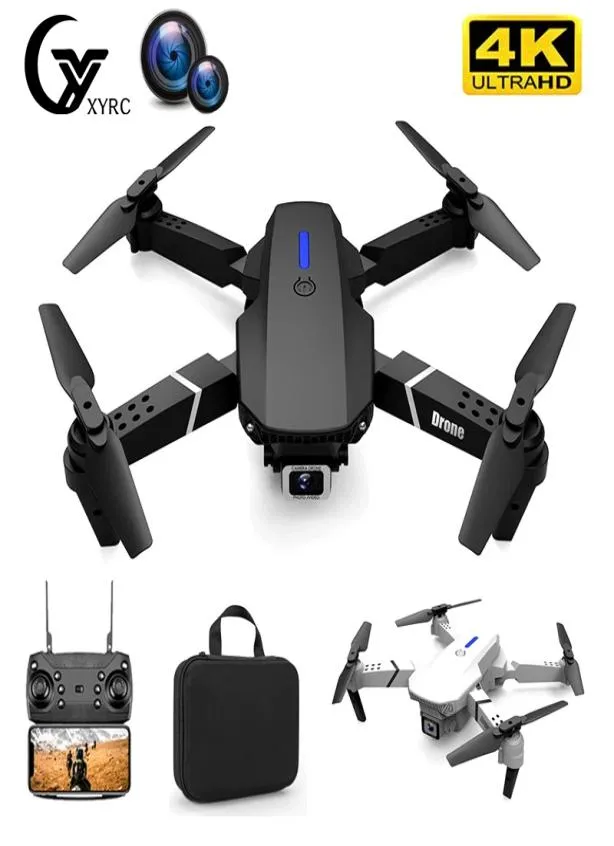 Neue Simulatoren Quadcopter E88 Pro WiFi FPV Drohne mit Weitwinkel HD 4K 1080p Kamera H￶he Halten Sie RC Faltbar Dron Geschenk Toy5176899