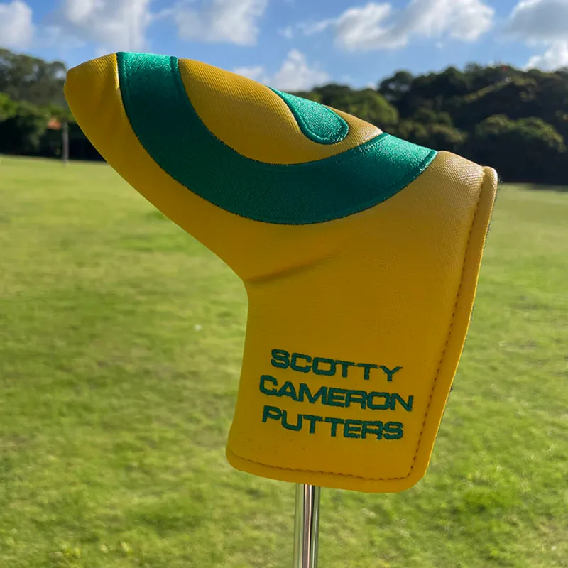 Scottys Other Golf Products Scottys Putter Golf Iron Cover Irons Club Cover Club Head Covers For PU Leather Blade Scottys Golf Club Cover Headcover Magnetic 7330