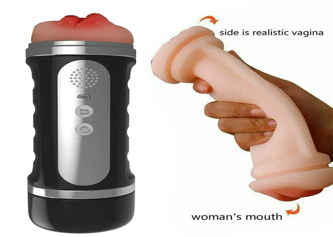 Automatisch tellen mannelijke masturbator man zuigen vibrerend voor mannen glans sporten Masturbate Cup Sex Machine Toy9476065