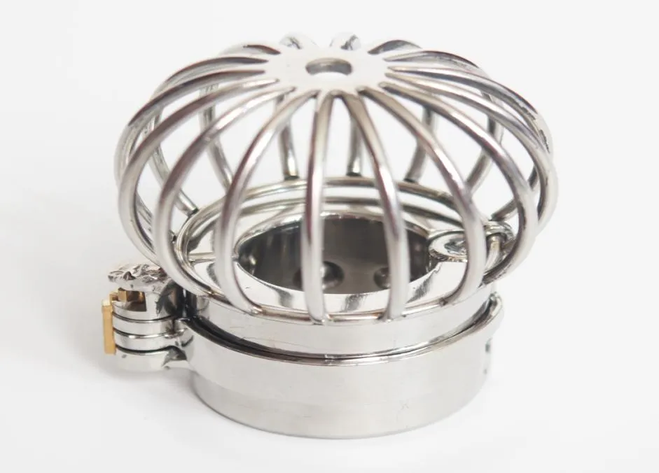 Testicles Chastity Cage Stainless Steel Ball Stretchers Scrotum