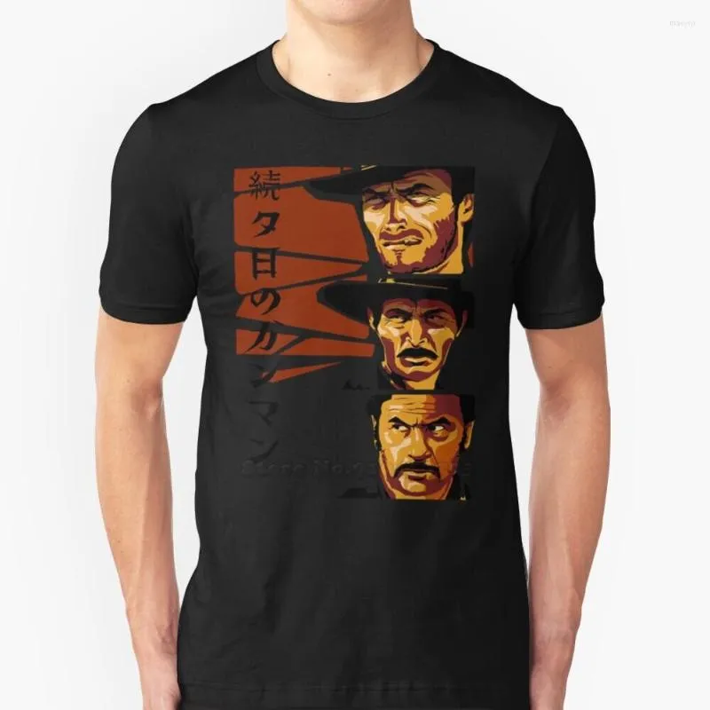 Herren-T-Shirts The Good Bad And Ugly Shirt Rundhals-Kurzarm-T-Shirts Clint
