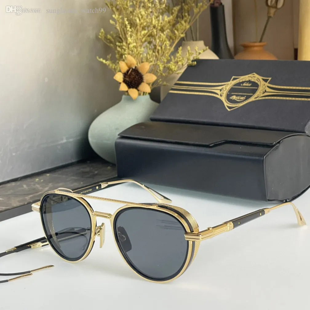 A DITA EPILUXURY 4 eplx4 TOP sunglass designer zonnebril frame mode retro luxe merk heren brillen zakelijk eenvoudig ontwerp dames brillenglazen