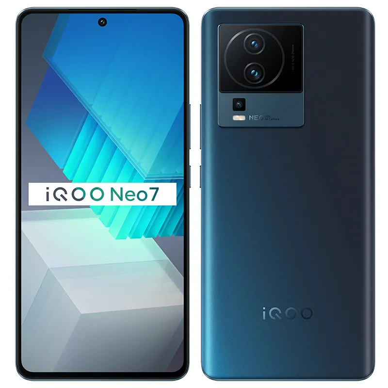 Original Vivo IQOO NEO 7 NEO7 5G MOBILTELEFON 12GB RAM 256 GB 512GB ROM DIMENSITY 9000 50MP NFC Android 6.78 "120Hz E5 Full Display Fingeravtryck ID FACE WAKE COLEPFON TOLEFON