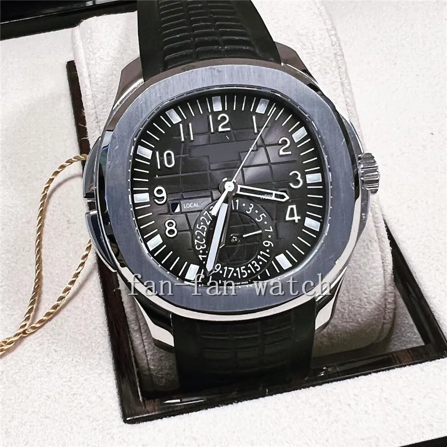 GR Maker Herenhorloge van topkwaliteit 40,8 mm Aquanaut 5164 5164A-001 Elastiekjes Saffierglas Cal.324 S C FUS Beweging Mechanisch Automatisch Herenhorloges Horloges