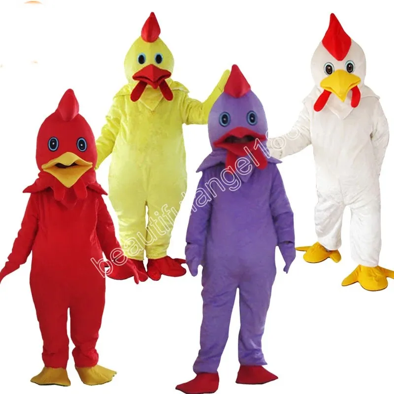 Noël poulet mascotte Costume personnage de dessin animé tenue Costume Halloween adultes taille fête d'anniversaire tenue extérieure caritative