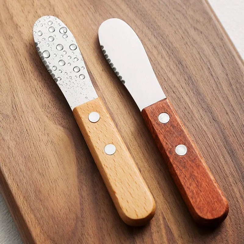 10 Holz-Buttermesser Set - Perfekt Für Marmelade, Käse & Sandwiches