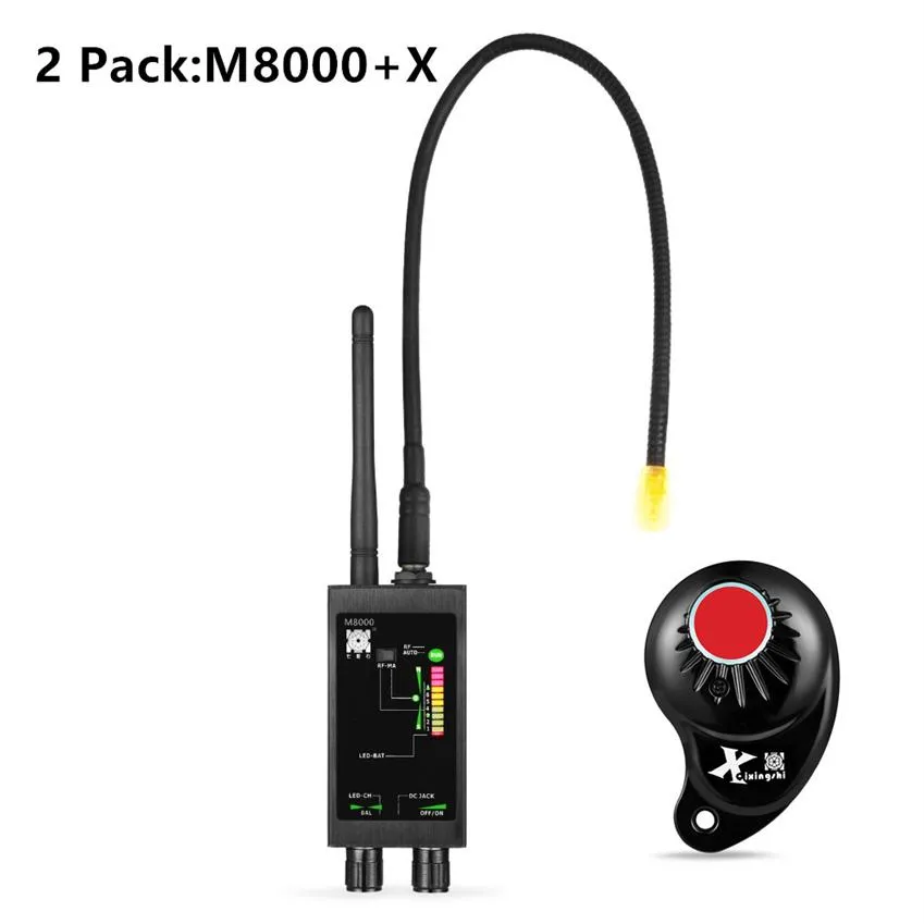 RF Detektörü M8000 Kamera Bulucu X GPS Tracker Bulucu Kamera Tarayıcı Dedektörleri Anti Oddi Lens CDMA GSM Cihaz Bulucu Monitörü 268Z