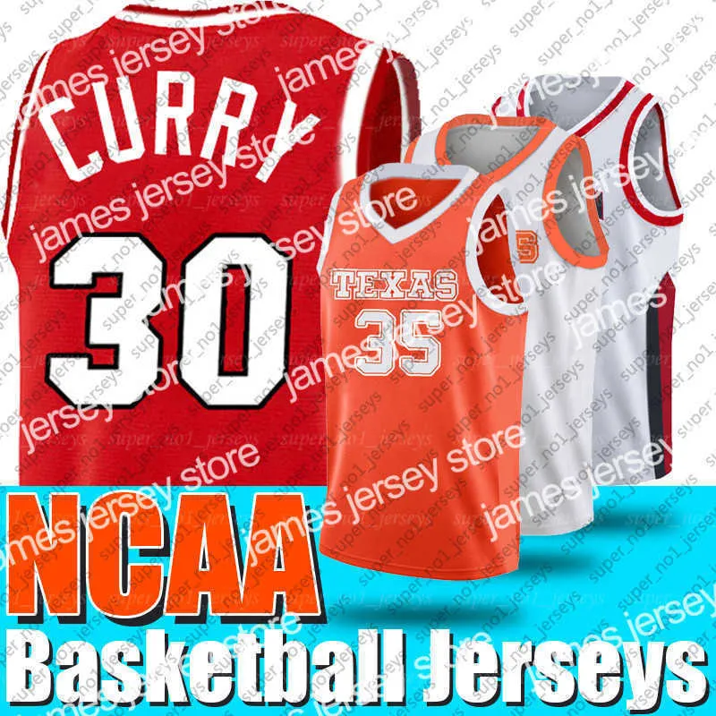 Баскетбольные майки NCAA Davidson College 30 Stephen Jerseys Curry 35 Кевин Джерси Джерси Дюрант Университет Техаса Нижний Мерион Джерси 4-20