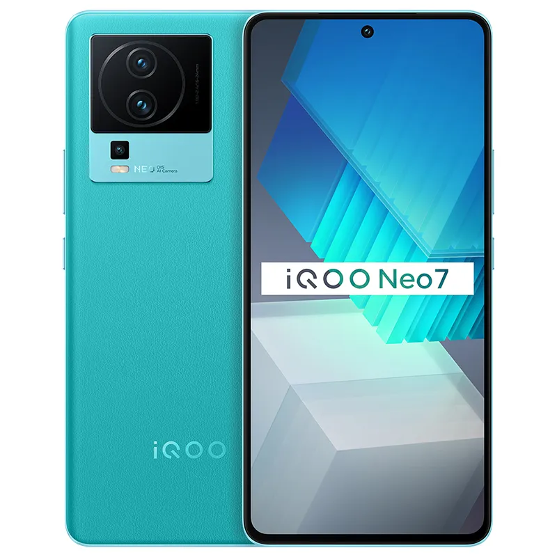 Originele Vivo IQOO NEO 7 NEO7 5G Mobiele telefoon 12 GB RAM 256 GB 512 GB ROM DIMENSITEIT 9000 50MP NFC Android 6.78 "120Hz E5 Volledige display Fingerprint ID Face Wake Smart Mobil Telefoon