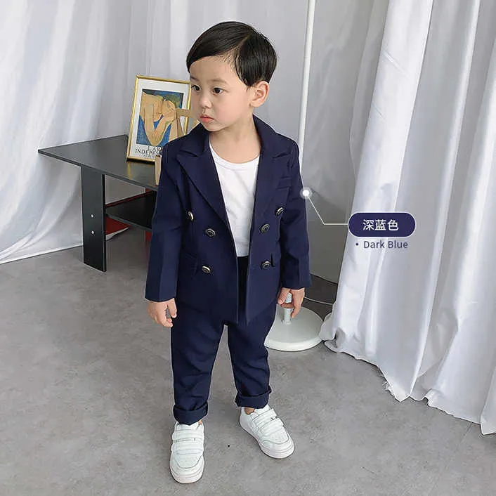 Boys double deals breasted blazer