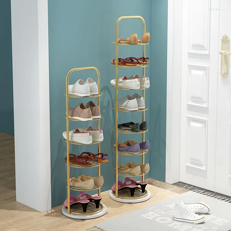 Stockage de vêtements 2022 Marble Luxury Luxury Simple Shoe Rack Dormitory Dormitory Aproft Cabinet Space Épargne Small