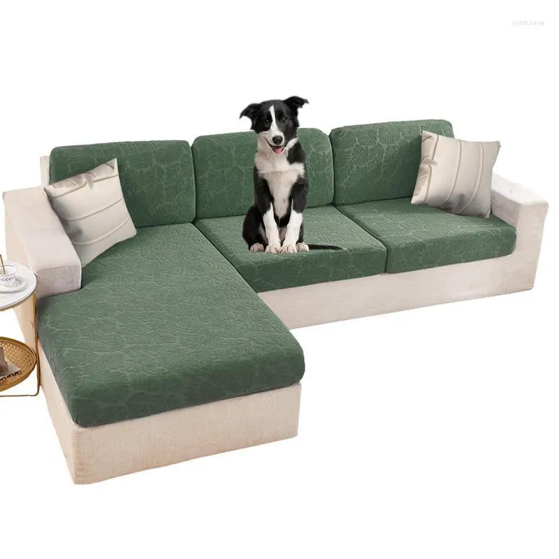 Couvre-chaise Cover Cover Spandex non glissée Soft Couch Four Seasons Protecteur de meubles universels tout compris