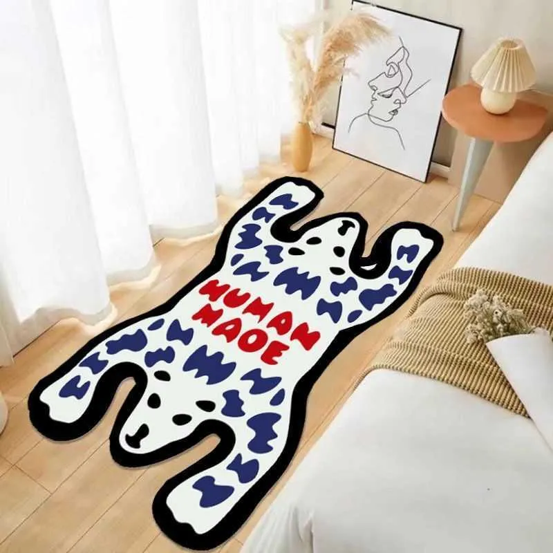 Carpets Human Made Lounge Rug Animal Tiger Irregular From