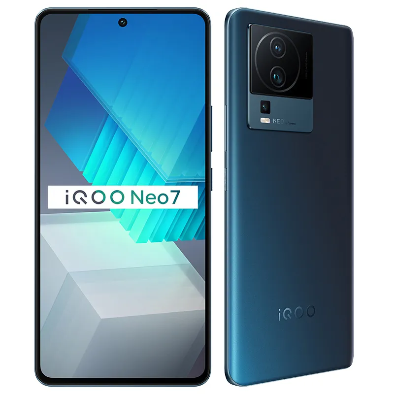 원래 Vivo IQOO NEO 7 NEO7 5G 휴대폰 8GB 12GB RAM 256GB 512GB ROM 치수 9000 50.0MP NFC Android 6.78 "120Hz E5 디스플레이 지문 ID 웨이크 스마트 핸드폰