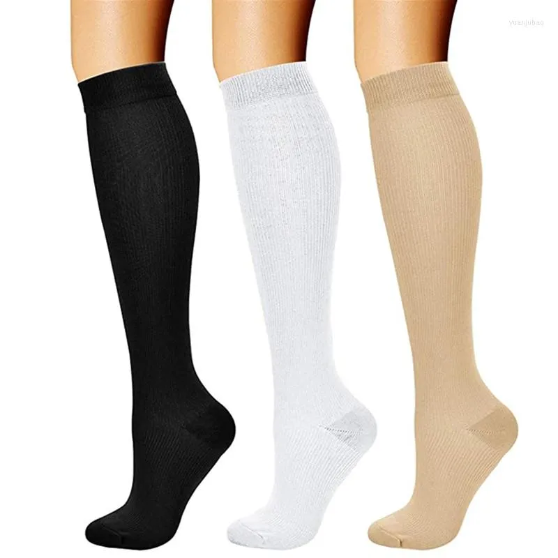 Мужские носки 3 пары/упаковка мужские сжатия чулки спортивные пак