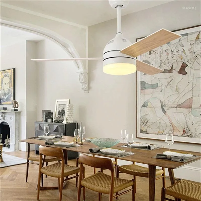 Modern plafondlicht met ventilatorslaapkamer afstandsbediening 3 kleuren LED Home Decoratief voor woonkamer dineren