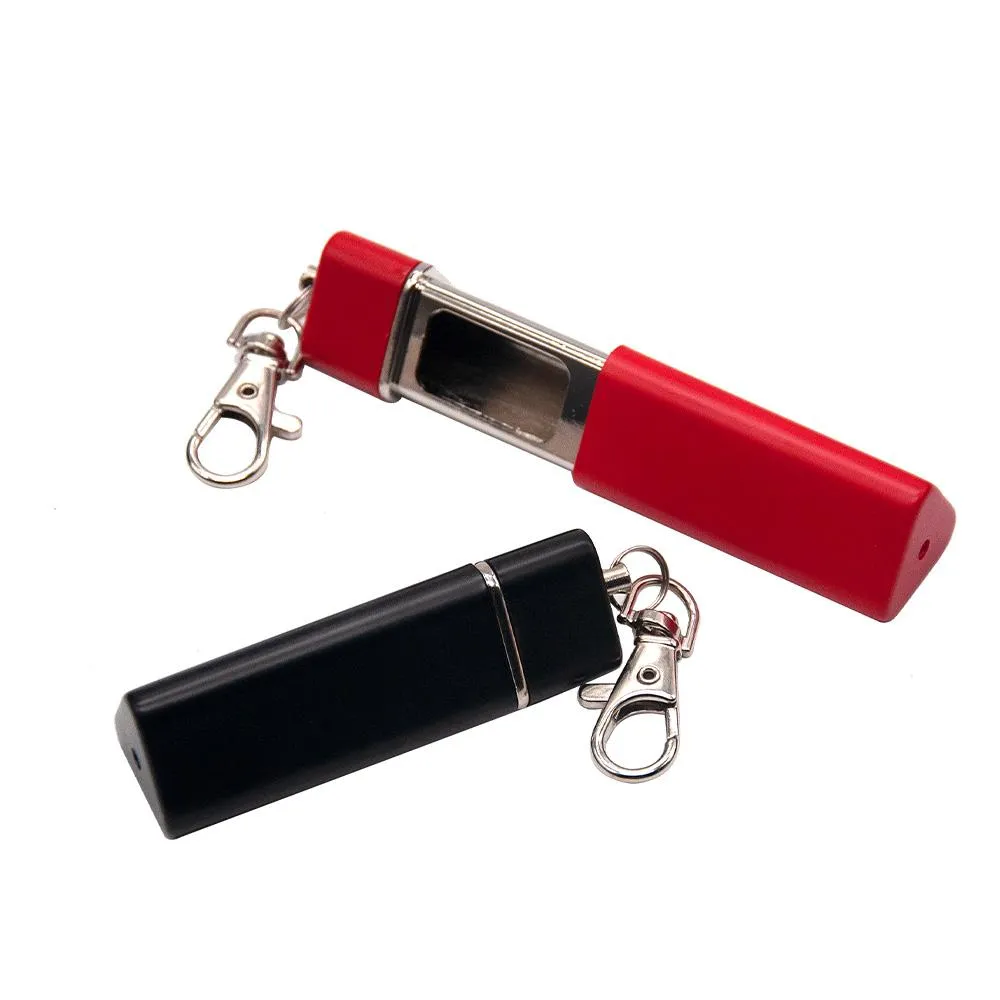 accesorio de humo desechable shisha vape pluma Cenicero de metal Fumar Ceniza Titular Contenedor de almacenamiento Tarro 30x72MM Mini estilo Titulares de cigarrillos para fumador Llavero