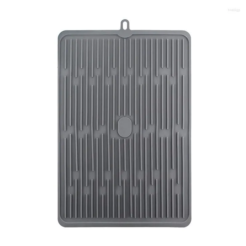 Table Mats 1 Piece Of 47X30cm Silicone Drying Pad Heat Insulation Drain Dining Kitchen Utensils
