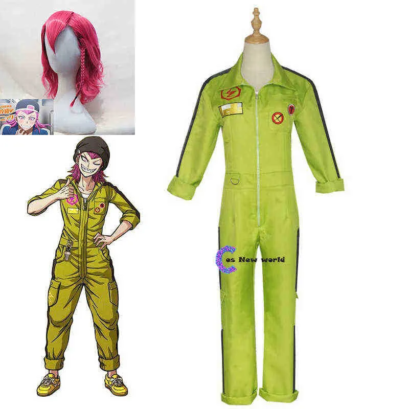 Kazuichi Souda Cosplay Jumpsuit 2021 Danganronpa 2 Bodysuit For Adults And Unisex Perfect For