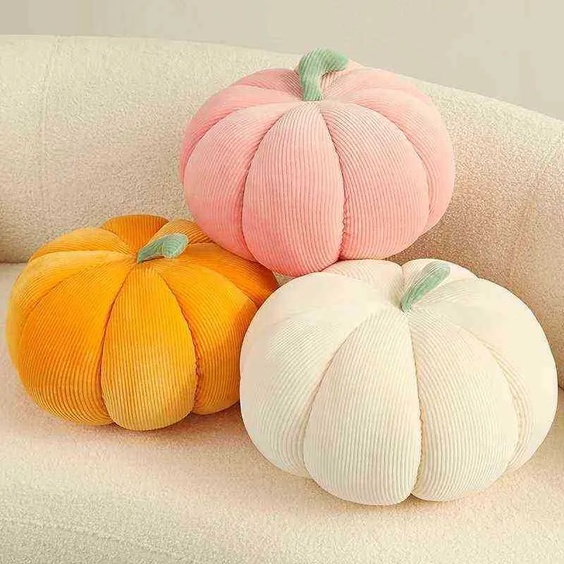 Zucca Cuddle Halloween Decorativo Morbido Riempito Cuscino Creativo Divano Cuscino per Dormire Morbido Giocattolo Confortevole Regalo J220729