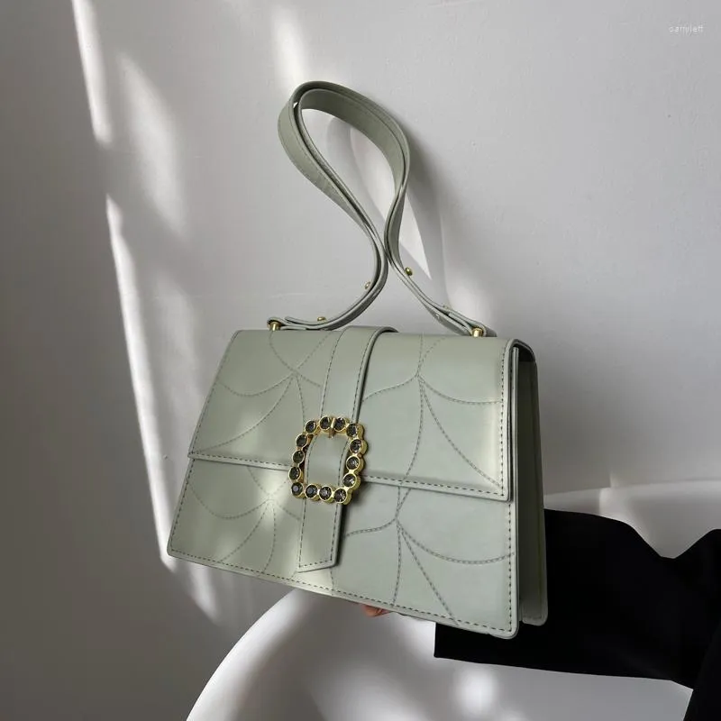 أكياس مسائية حقيبة مربعة 2022 الموضة عالية الجودة بو النساء المصمم مصمم حقيبة اليد كتف الكتف