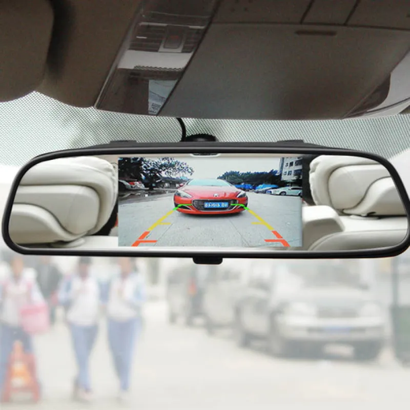 Car 4.3 Inch Rearview Mirror Monitor Backup Camera... From Hugotone02 ...