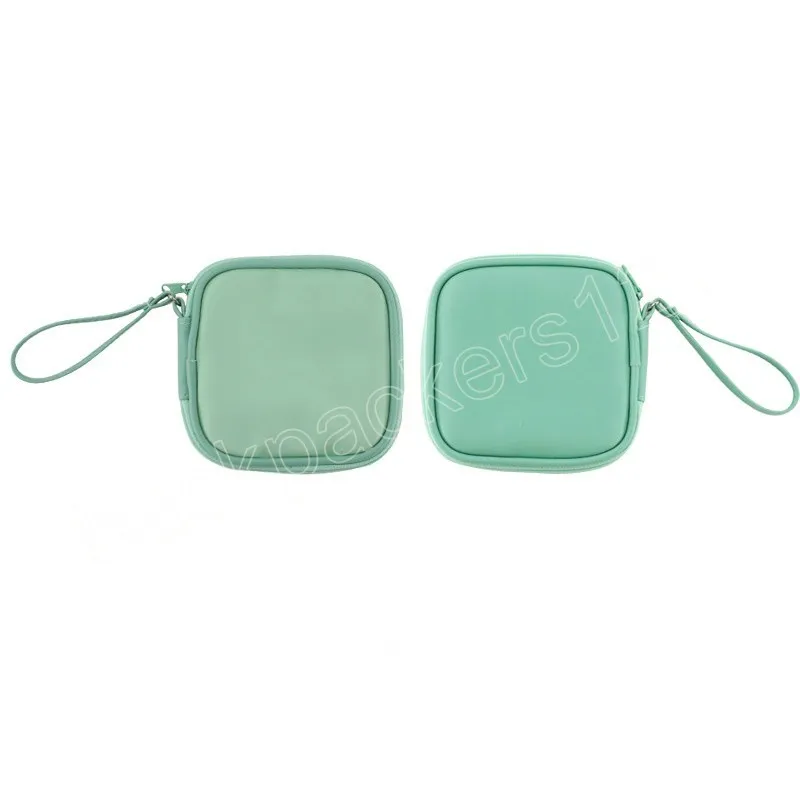 MENINAS TAMPON Sanitary Napkin Pouch Bolsa port￡til Bolsa de armazenamento pu PU Maquia