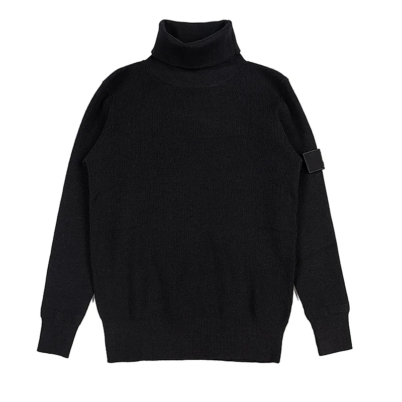 Pull Col Roulé Homme - Laine Douce, Coupe Slim, Chaud Et Confortable Pour L'hiver | Basique Couleur Unie
