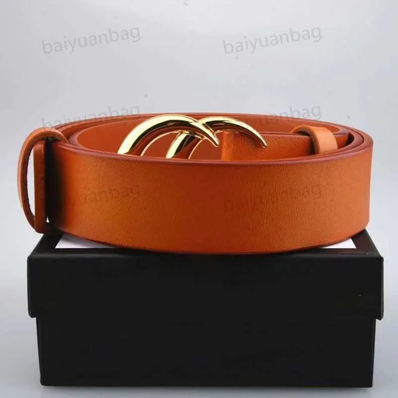 Designer Unisex Leather Belt with Smooth Alloy Buckle, 3.8 cm Wide, 105 ...
