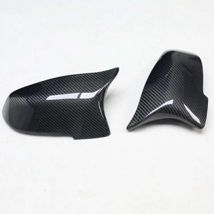 Auto Mirrors Cover för BMW 5/6/7 Series F10/F18/F06 Kolfiber bakre spegel bostads tjurvinkel omvänd bilinredning