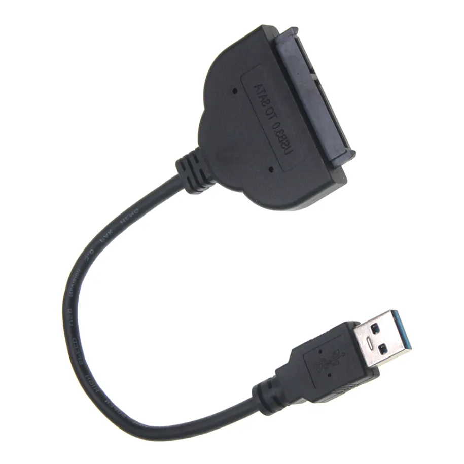 Cabos USB SATA USB3.0 Cabo de alimentação do conector do computador para 2,5 polegadas de disco rígido SSD HDD