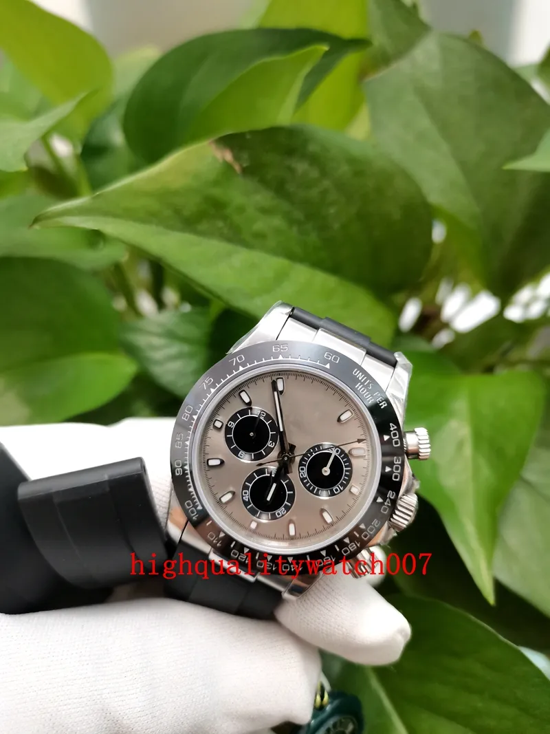 Montres de mode pour hommes de luxe tw Montres nouvelle version 116503 116520 116519 Chronographe automatique 7750 Bracelet mécanique en acier inoxydable Montres pour hommes