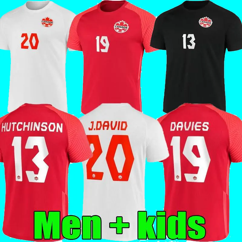 Canada Soccer Jerseys DAVIES National Team Home Away 2022 WORLD CUP