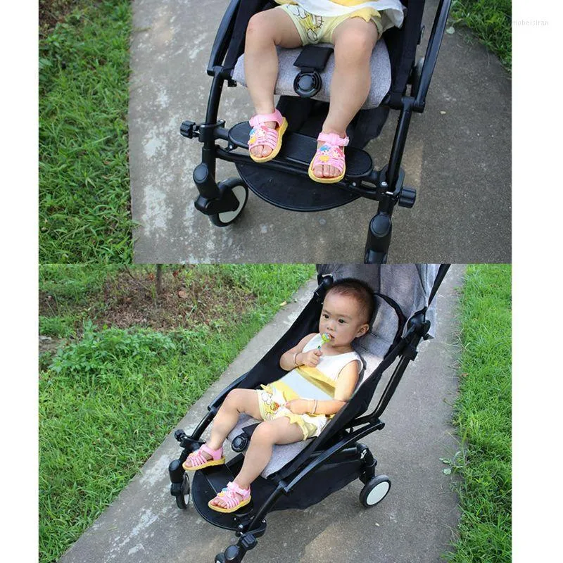 Barnvagnsdelar justerbar fotbr￤da pedal fot vila baby fotst￶d tillbeh￶r sp￤dbarn vagnar f￶tter f￶rl￤ngning barnvagn