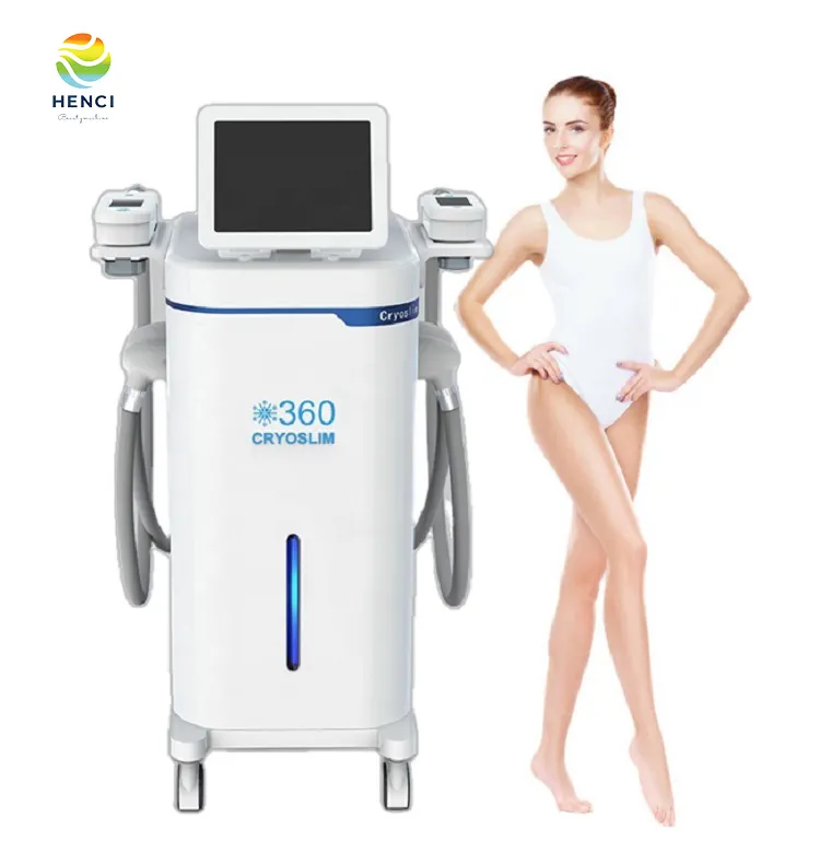 Élimination des graisses de silicone à 360 degrés à 360 degrés Double Chin Body Sculping Cryo-Therapy Membrane Lipo Ice Cryotherapy Machine de minceur