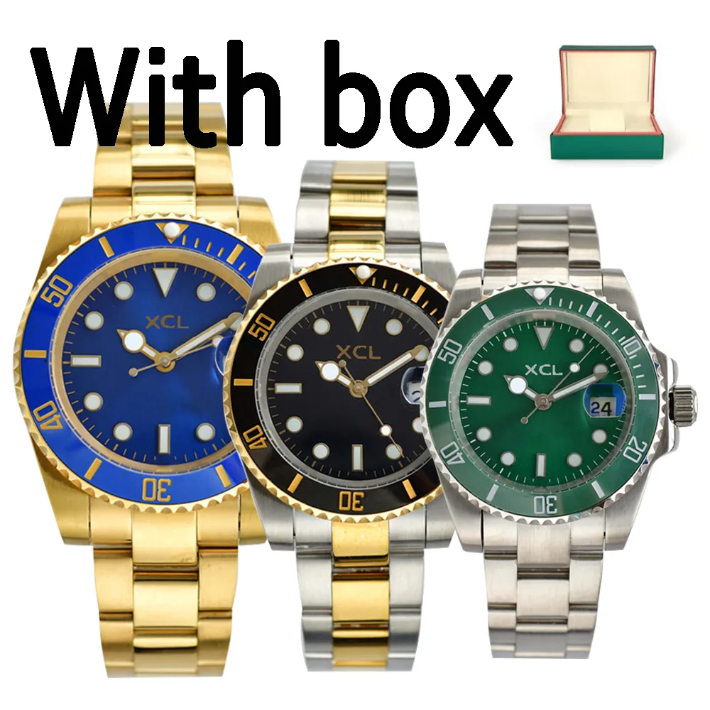 Orologi da polso 2813 orologi lussuosi da 41mm day man orologio da uomo designer di orologio verde orologio per le ore di movimento Diamond Sapphire 904L in acciaio inossidabile inossidabile