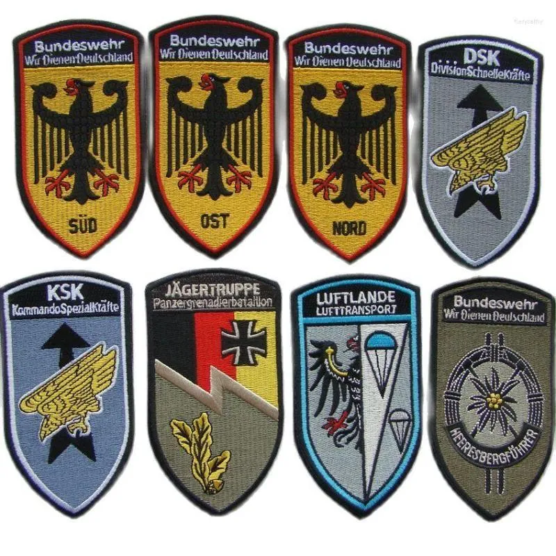 Gürtel SMTP B2 Deutsches Badge Armband Militärfan bestickter doppelseitiger Abzeichen