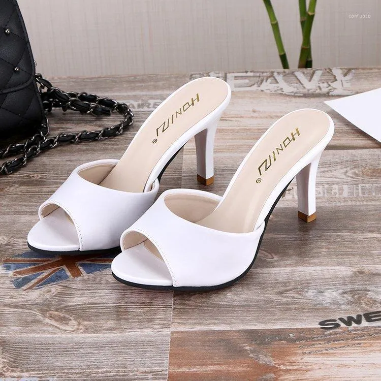 Slippers Summer Heel High High Sandals Lady Pumps Classics Slip on Shoes Sexy Women Party Gold Silver Wedding Slingbacks RT5