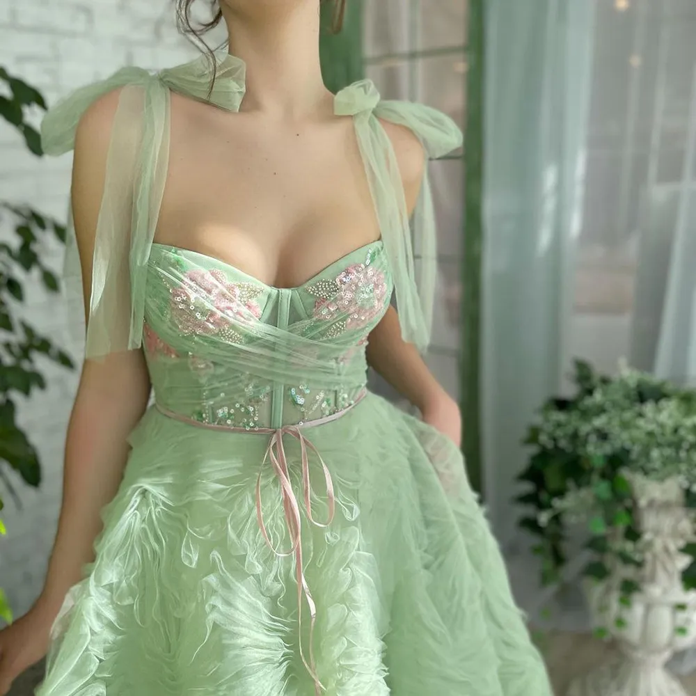 green emerald velvet dress La Femme 32445 Dress | La Femme Dresses main image 1