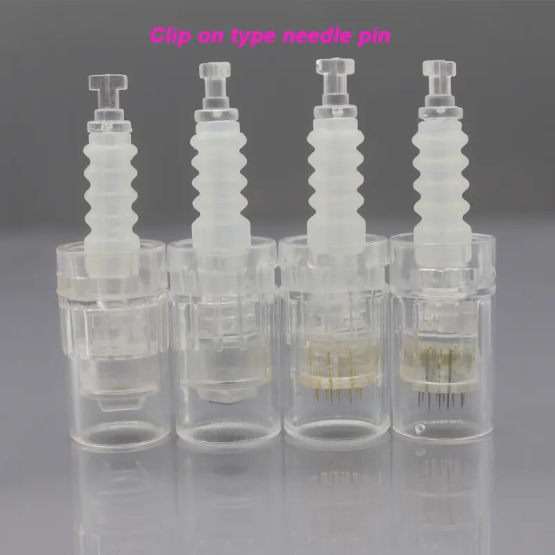 Home beauty nano cartridge for micro microneedling mesotherapy dermapen PMU MTS 1 3 5 7 9 12 24 36 42 N2 pin tips size