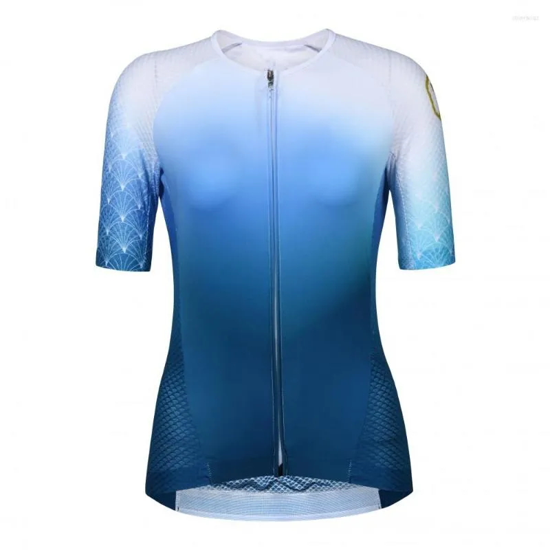 Racing Jackets High-Quality Women's Outdoors Cycling Jerseys Short Sleeve Bike Shirts MTB Bicycle Jeresy Clothing Wear