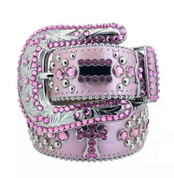 Sparkling Rhinestone Belts for Women & Men - Designer  display picture 1