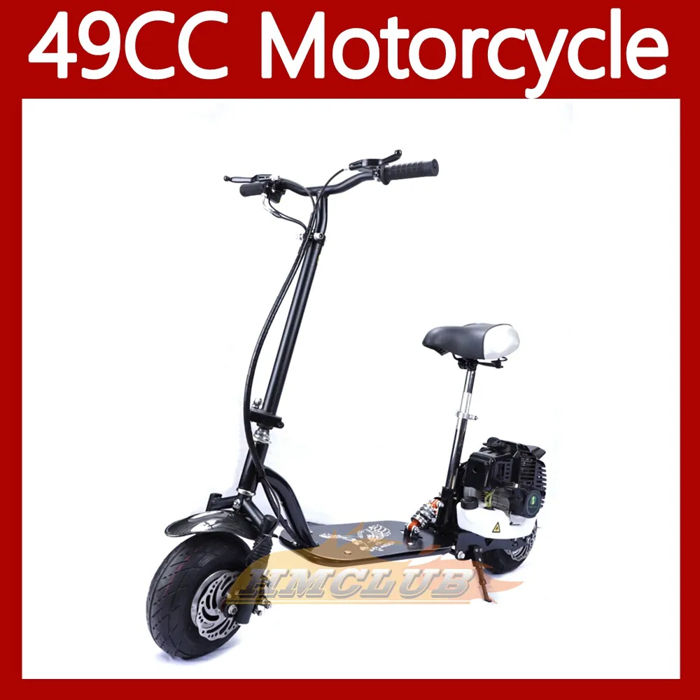 HOT 49 / 50cc Adulte Mini Moto Petit Buggy 4 Temps Montagne Essence Scooter ATV tout-terrain Superbike Moto Vélos Racing Motos 4 Temps Motos Navire libre